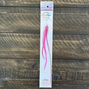 Lord & Cliff Feather Hair Extension Pink